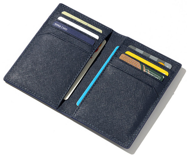 비피엘 사피아노 가죽 8포켓 남녀공용 카드지갑