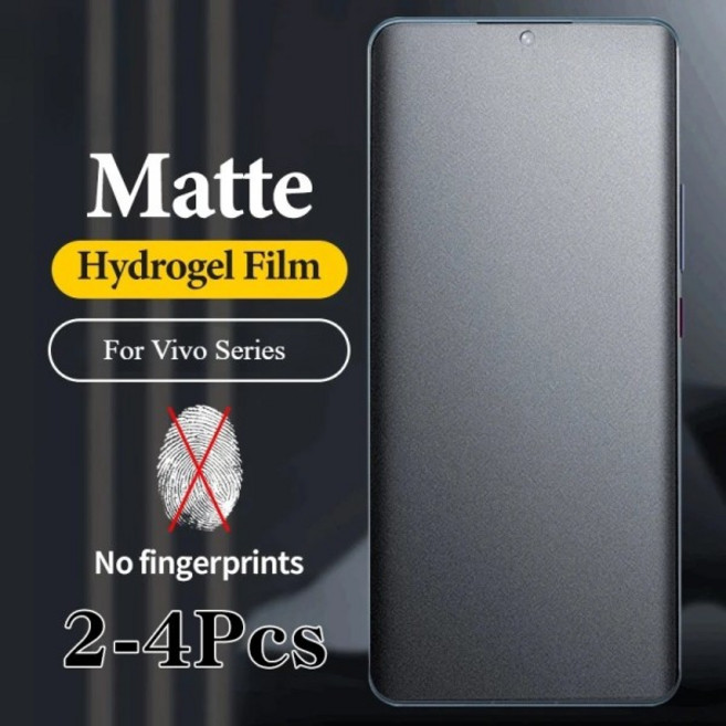 호환 Vivo X200 Pro 용 1-4PCS 실리콘 매트 하이드로 겔 필름 V40e Lite 미니 소형 곡선 화면 보호기 유리, 04 번들 20, 01 Matte Hydrogel Film, 09 Vivo V40e