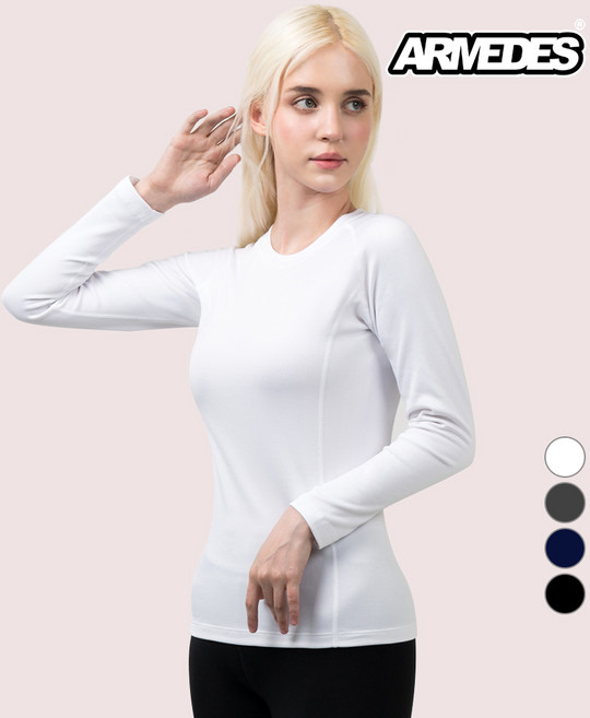 아르메데스 여성용 기모 발열내의 상의 AR-37