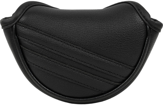 Craftsman Golf합성 가죽 골프 캡 커버, 1개, 검은색
