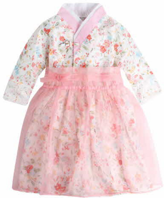 앨리홈 플라워 철릭 한복