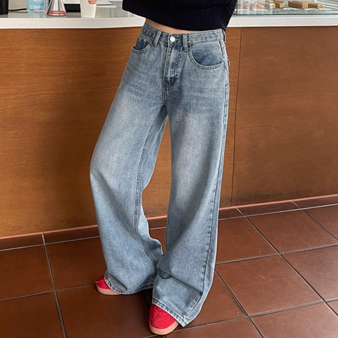 난닝구 미필토 데님팬츠