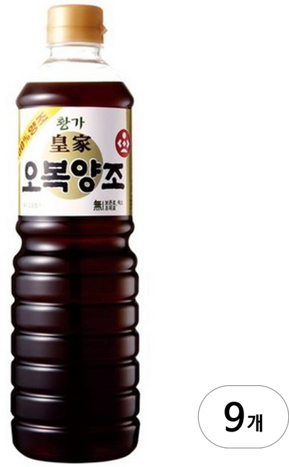 오복식품 황가 양조간장 900ml, 9개