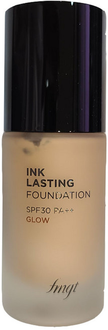 더페이스샵 잉크래스팅 파운데이션 슬림핏 글로우, V201 애프리콧 베이지