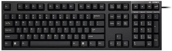 리얼포스 유선 키보드 108키 30g 블랙 R3SB13, 토프레 리얼포스, 상세페이지 참조, 일반형, 상세페이지 참조