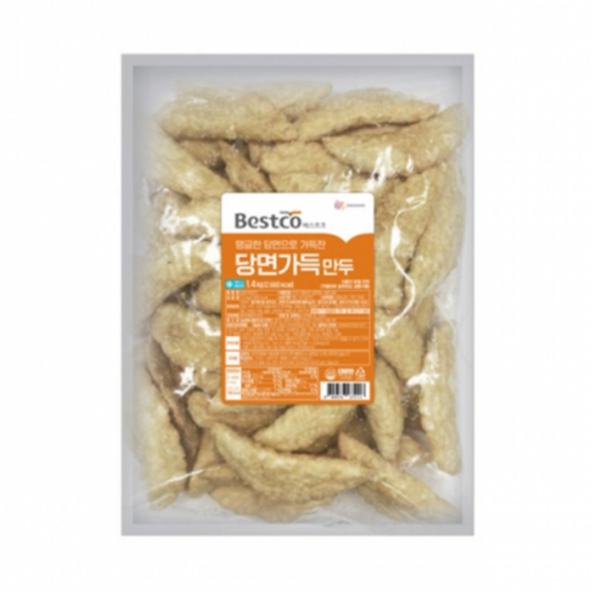 베스트코 당면가득 만두 1.4kg, 2개
