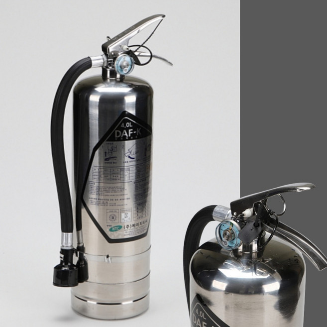 식당 주방 조리실용 스테인레스 국산 소화기 유류화재 기름소화기, 1개