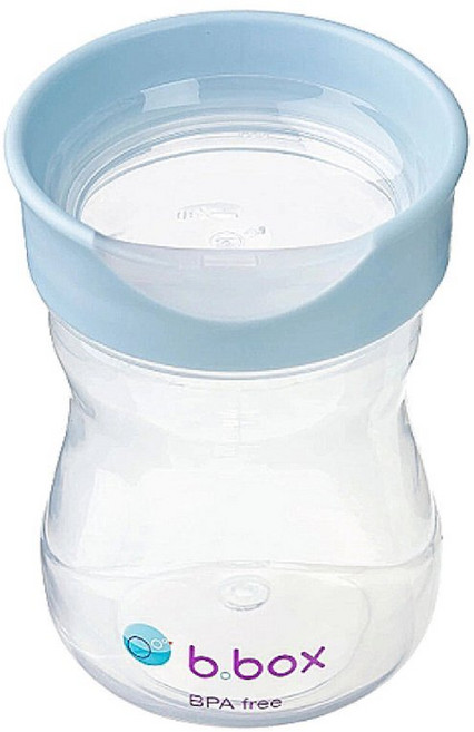 B.BOX P.P學飲杯 240ML, 莫蘭迪藍, 1個