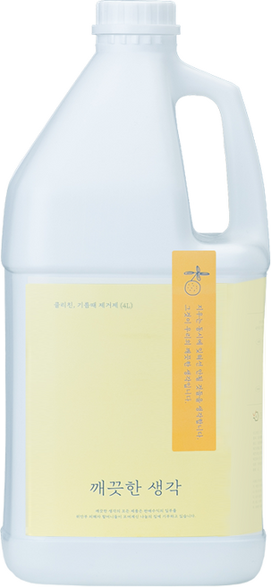 깨끗한생각 클리친 기름때제거제 10배고농축 1100ml, 1개, 4L