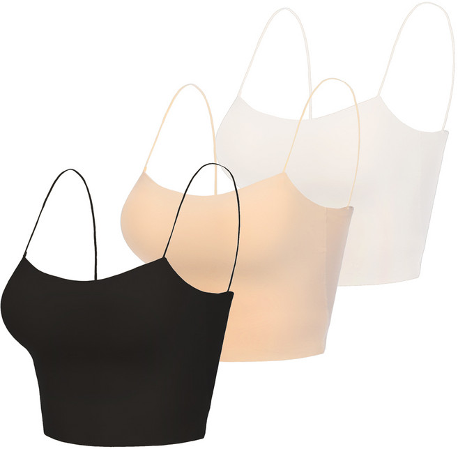 심리스 브라 끈나시 노와이어브라 브라탑 브라렛