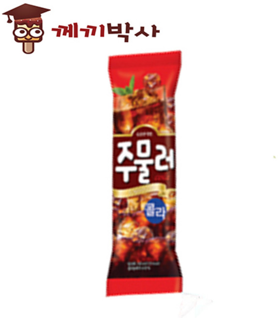 롯데제과 주물러콜라 한박스 아이스크림, 35개, 130ml