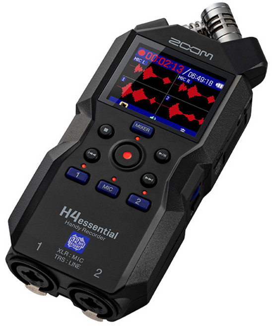 ZOOM H4 essential(128GB포함)32bit H4E 강의 회의 인터뷰 공연장 브이로그 악기레슨 방송장비 ASMR마이크 AS가능, H4E(128GB)