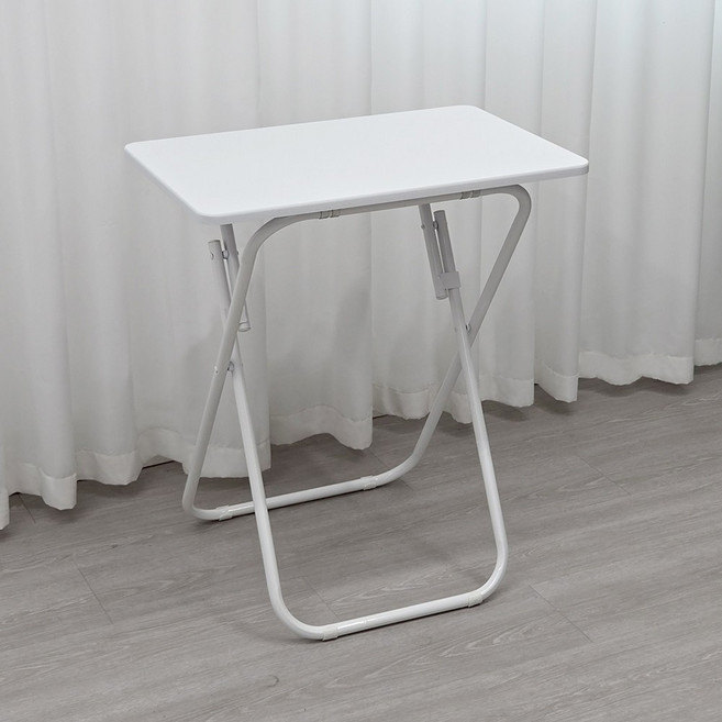 헤임아로 접이식 틈새 보조 다용도 테이블, 화이트