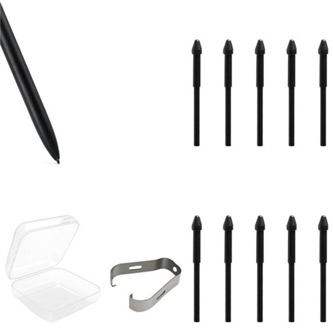 30 Pcs - IFLYTEK AINOTE 2 교체 펜촉 리필용 핀셋 Iflytek AINOTE 2 용 태블릿 펜 팁 쓰기 Note, 검은색