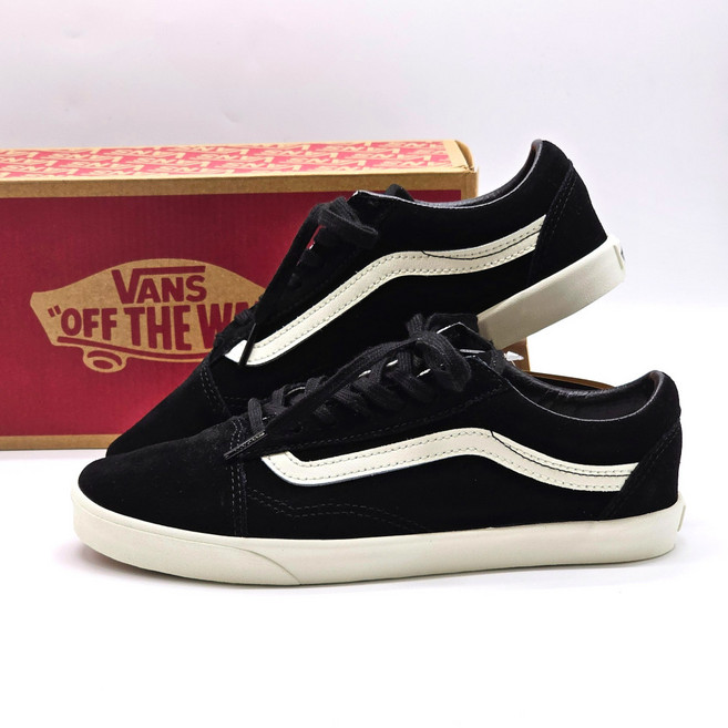 [국내정품] 반스 올드스쿨 로우프로 블랙마쉬멜로 여성용 스니커즈 스트릿 패션화 패션양말증정