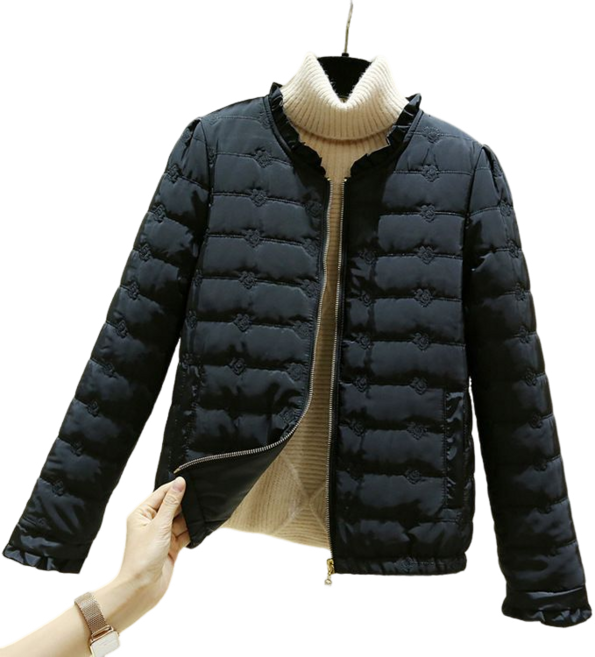 여성용 겨울 슬림 트리밍 경량 패딩 자켓 Women's Jacket 뉴타임즈 C414O726