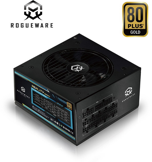ROGUEWARE洛克威 REALITY系列 650W 80PLUS 金牌 全模組電源供應器