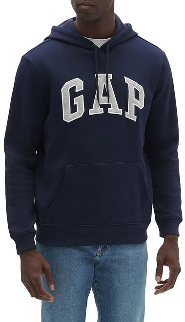 GAP 남성 로고 플리스 후드 스웨트셔츠