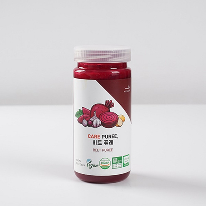 프리미엄건강식 한입퓨레 유기농채소스프 비트퓨레 보틀형 간편식 300g, 1개