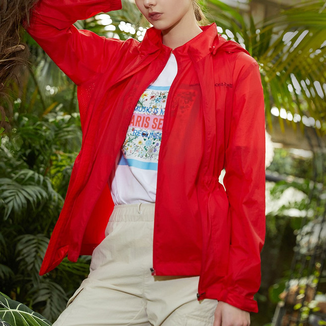 몽벨 여성 윈드스킵 자켓 [RED]