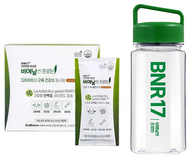 비에날씬프로틴 14포+텀블러, 14회분, 1개