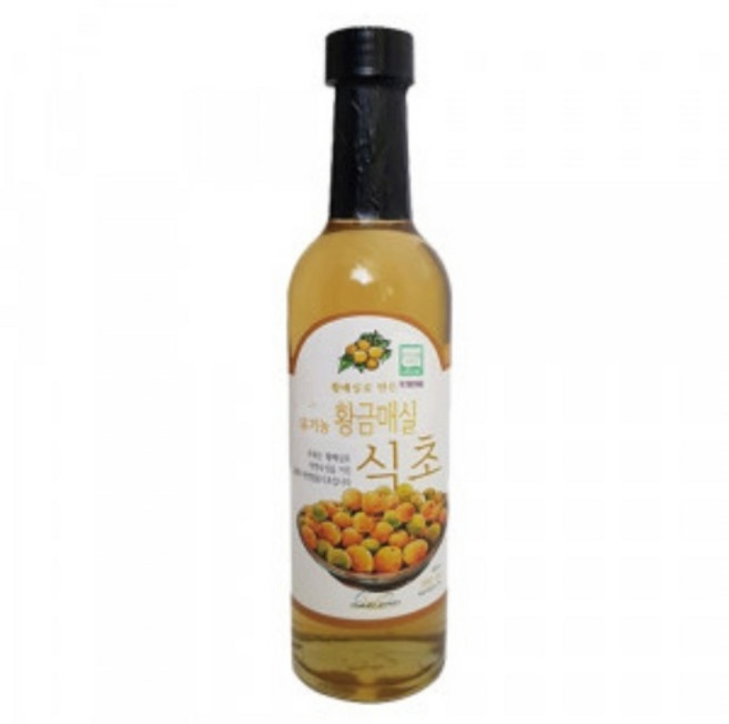 [금계식품] 유기농 황금매실 식초, 1개, 380ml
