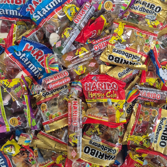 하리보 메가파티 젤리 대용량 개별포장 30개입, 1개, 594g