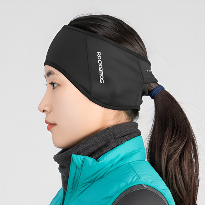 코스페리 겨울 러닝 방한 헤어밴드 귀마개 여성용