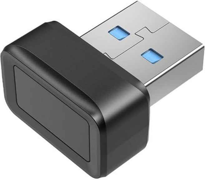 지문 인식기 USB 키 고급 보안 액세스 윈도우 Hello Windows 10/11 노트북 컴퓨터용 360° 터치 빠른 매칭, 지문 인식기, USB 키 고급 보안 액세스 윈도우 He