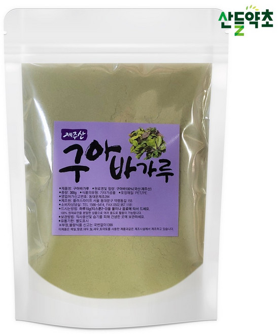 국내산 구아바 가루 구아바잎 분말 파우더 300g, 1개
