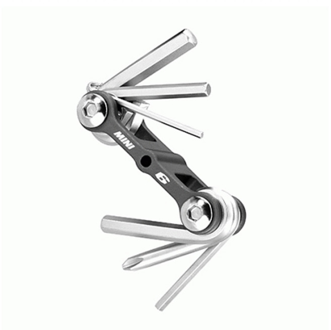 토픽 미니 6 롱바디 자전거 휴대용 공구, 1개