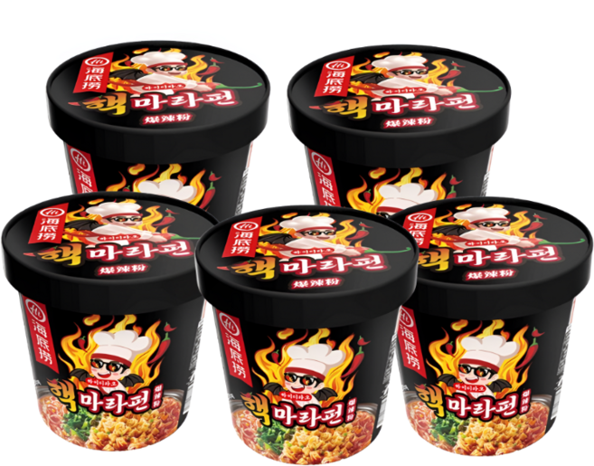 하이디라오 핵마라펀 100g, 5개