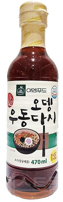 이엔푸드 오뎅우동다시, 470ml, 1개