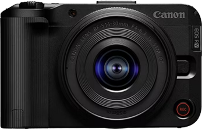 Canon EOS R50V 數位單眼相機 RF 14-30mm F4-6.3 IS STM 鏡頭 黑色, EOS R