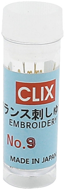 CLIX 자수 바늘(9호)-10개입 자수바늘