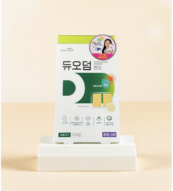 제이웨이브 듀오덤 밴드 소형 12p, 1개