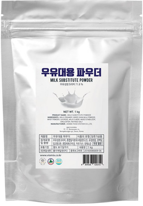 바리스타퀸 우유대용 파우더, 1kg, 3개, 1개입, 1kg