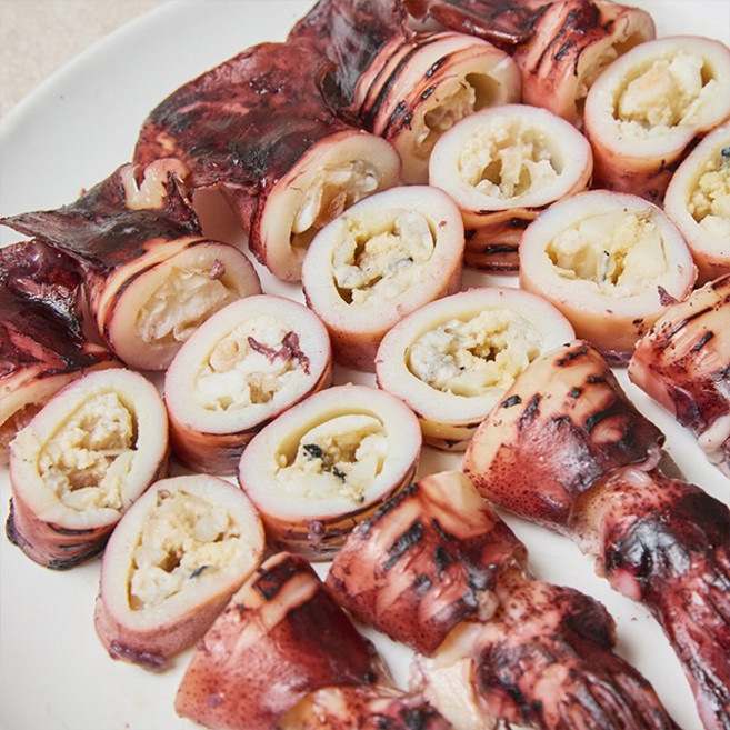 총알한치 반건조 통한치 녹진한 내장 부드러운 식감 술안주, 2개, 500g