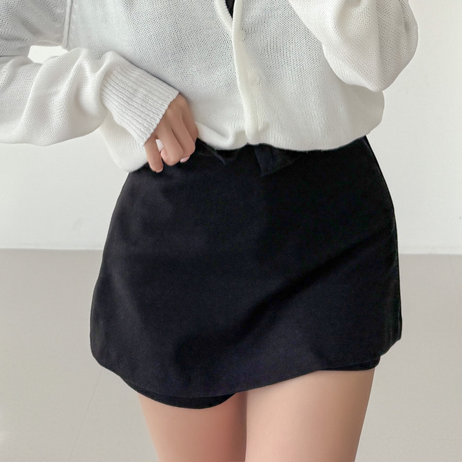 글램디브 이너츨 레이어드 스커트팬츠 AA0833