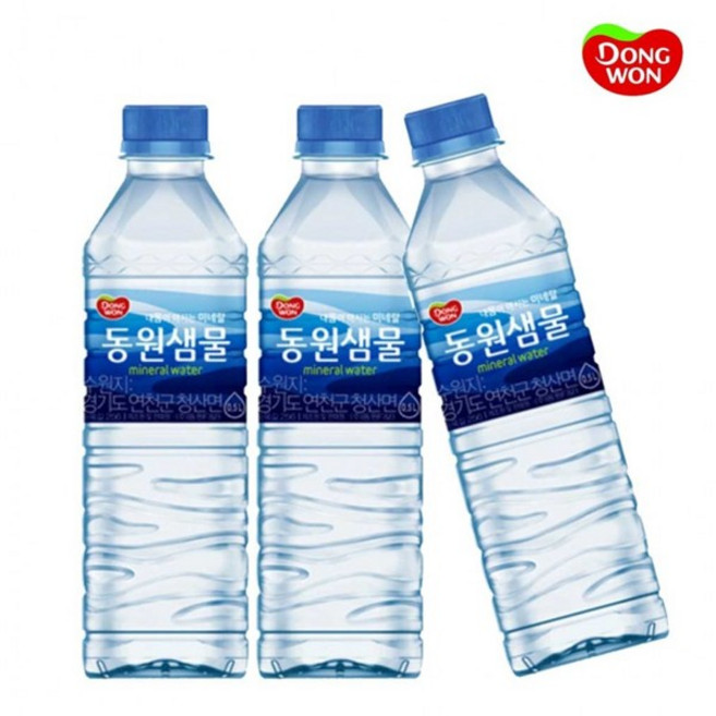 동원샘물 500ml X 20개 미네랄워터 생수 물