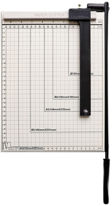 오피스 작두형 종이 재단기 일반형, A4