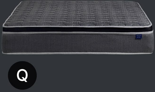 KOREA NO.1 딥몽 시그니처 플러스 한국인 체형 맞춤 설계 매트리스 허리에 좋은 침대 수면 단단한 사이드벽 미디엄 하드 Q, 중간 단단함, 27cm