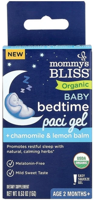 Mommy's Bliss 유기농 아기용 Bedtime Paci 젤 2개월 이상 15g, 1개 - 쿠팡