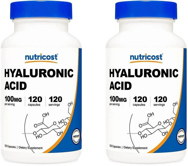 뉴트리코스트 히알로론산 100mg, 2개, 120정 - 쿠팡