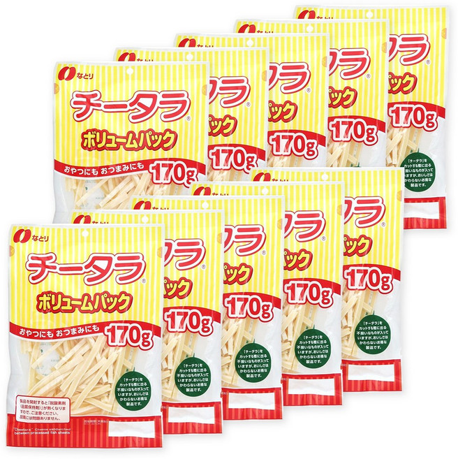 나토리 치타라 치즈어포 치즈타라 오리지널, 10개, 170g