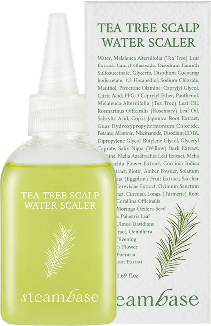 STEAMBASE 티트리 스칼프 워터 스케일러 250ml, 50ml, 1개 - 쿠팡