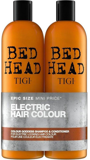 TIGI Bed Head Urban Antidotes 컬러 Goddess 샴푸 및 컨디셔너 세트 25.35 oz, 750ml, 1세트