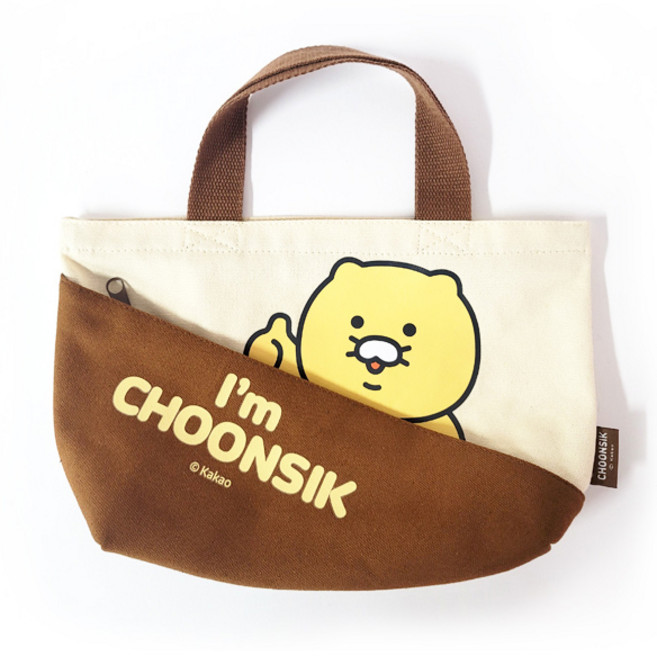 춘식이 도시락가방 [지퍼-KF7640], 1개