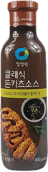 청정원 클래식 돈카츠 소스, 400g, 8개