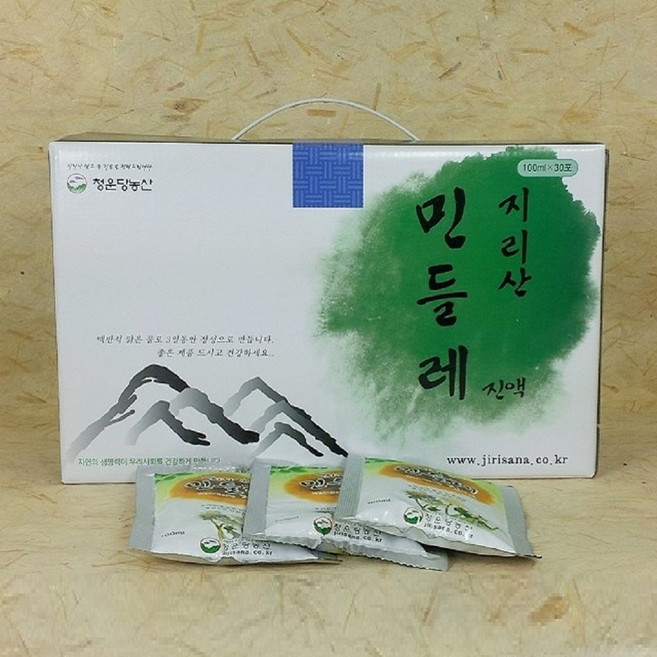 청운당농산 지리산 흰민들레즙 하얀민들레 차 진액, 30개, 100ml
